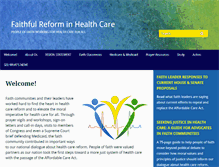 Tablet Screenshot of faithfulreform.org